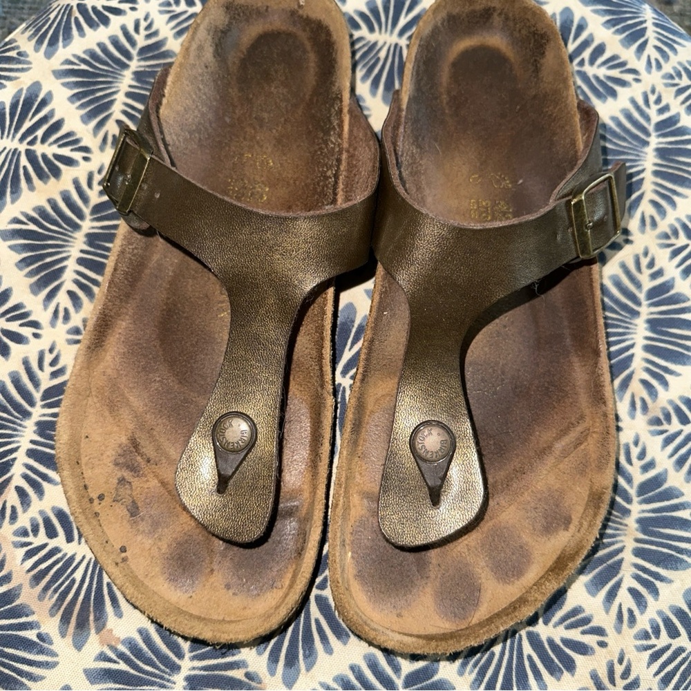 Birkenstock Gizeh Sandals 42 Euro (11-11.5) Woman’s VGUC